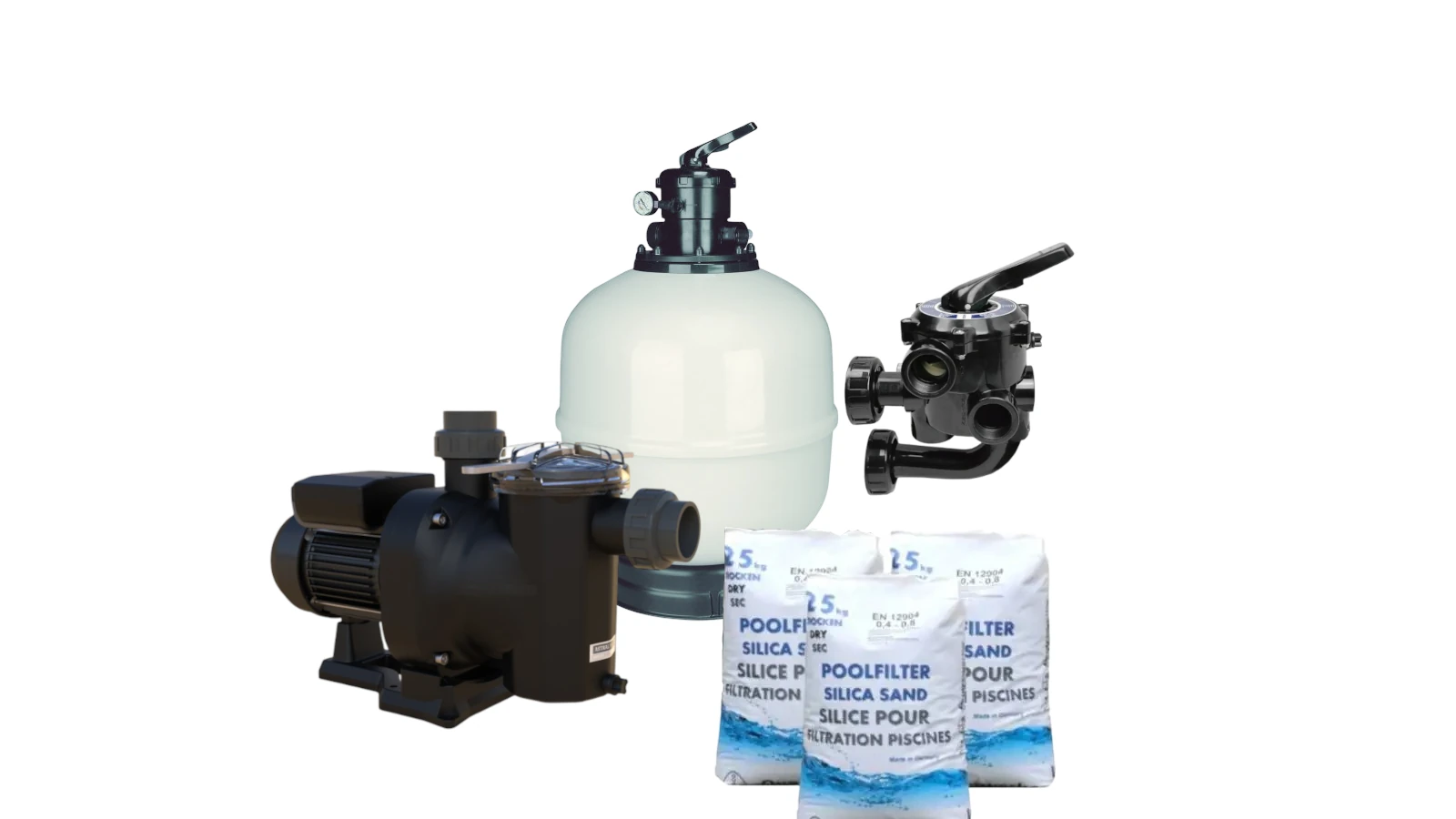 Zestaw filtracyjny Sena + złoże